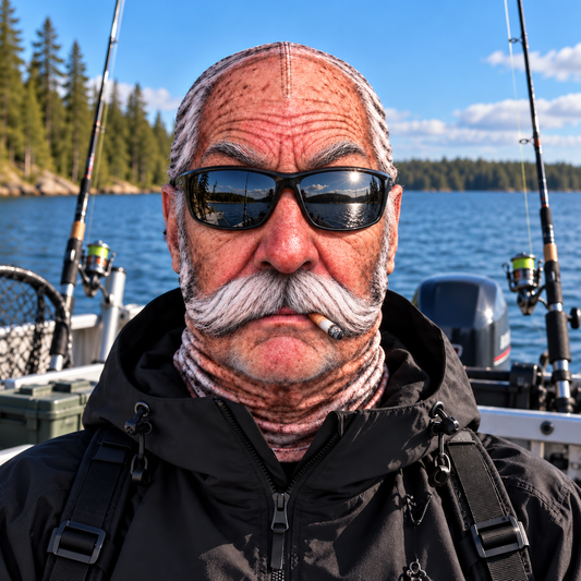 Galna fiskemasker